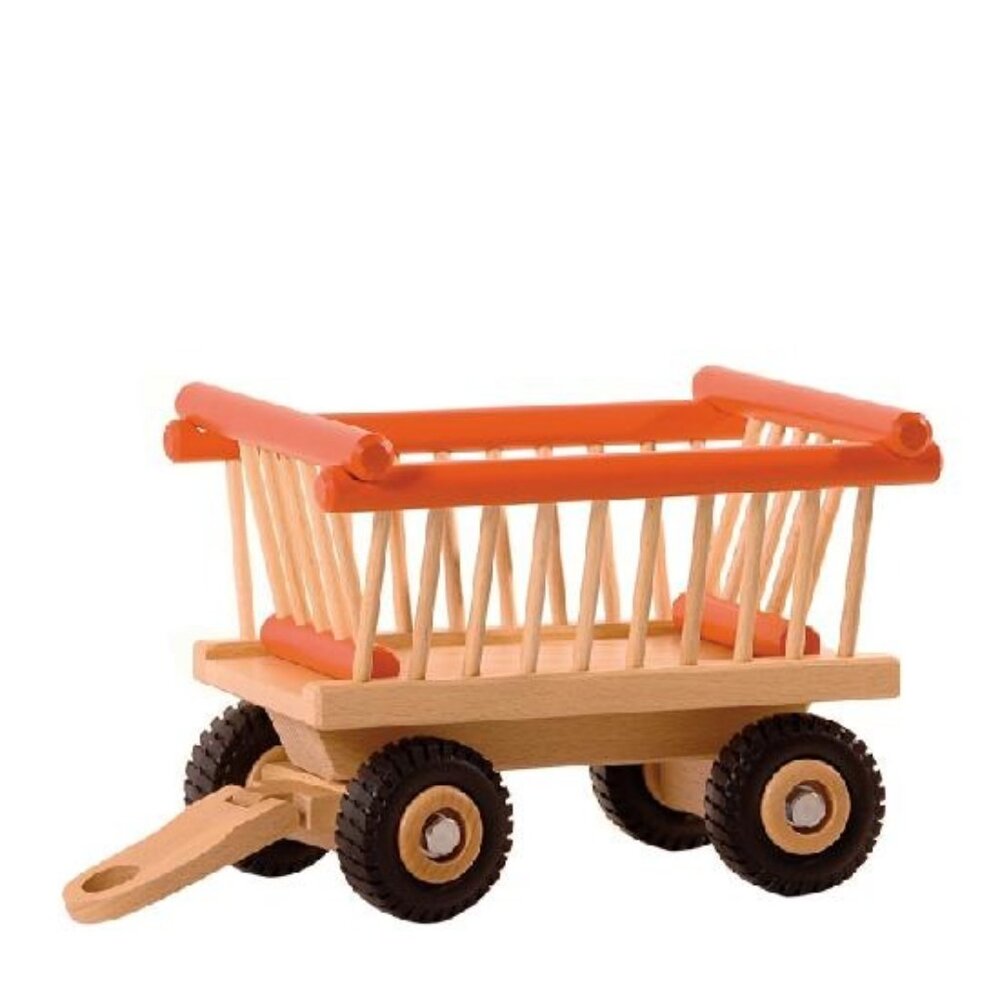 NWT Ostheimer Wooden Toys Large Hay Cart